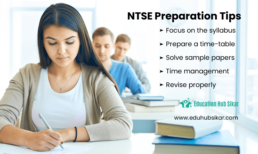 Student appearing in NTSE exam