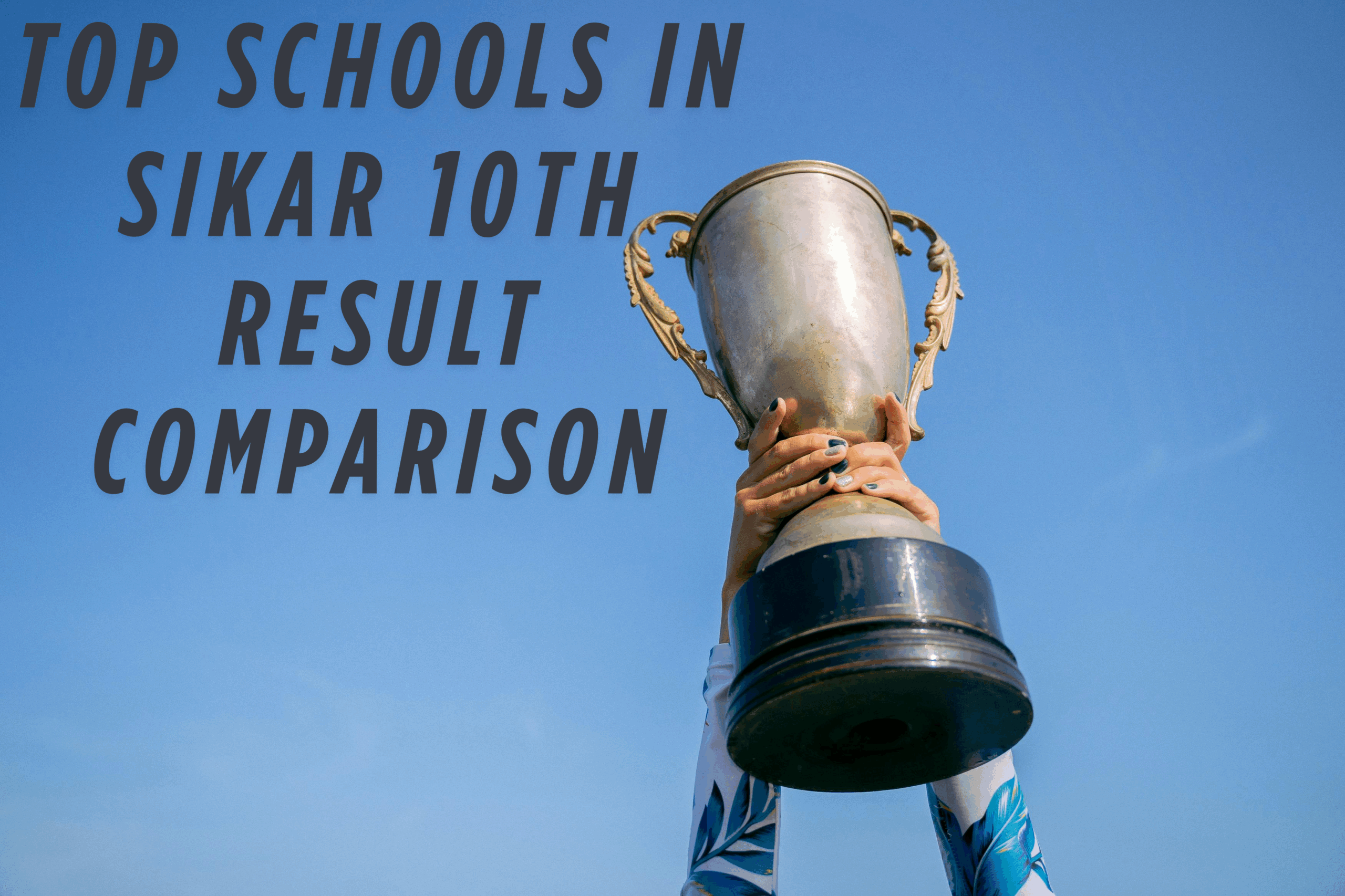 Top Schools in Sikar 10th Result Comparison