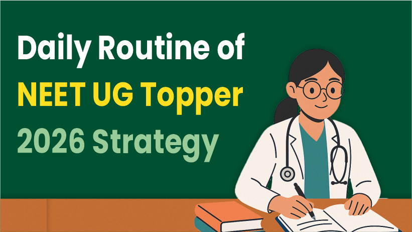 Daily Routine of NEET UG Topper: Study Strategy 2026